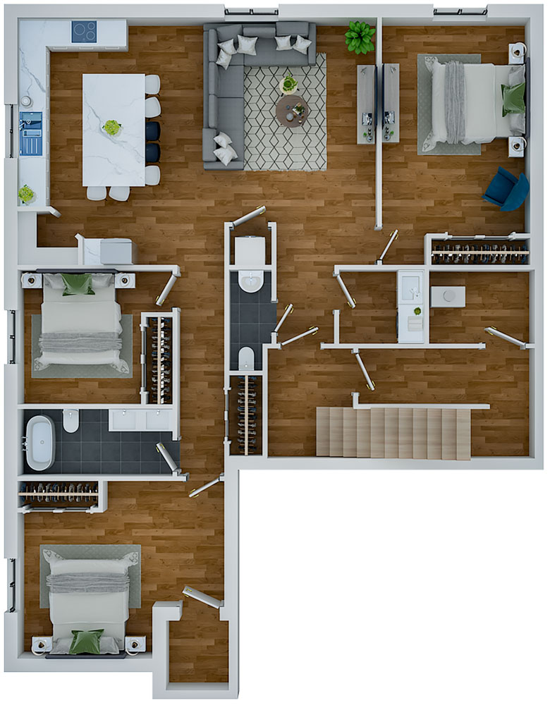 The Juniper. basement G (3D)
