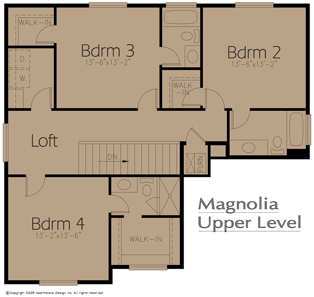 The Magnolia. upper (2D)