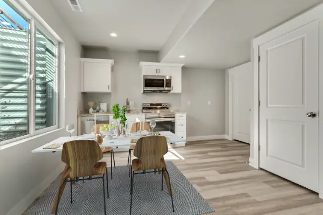 The Silk ADU kitchen