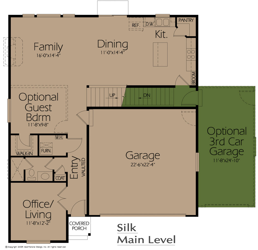 The Silk. main floor (2D)