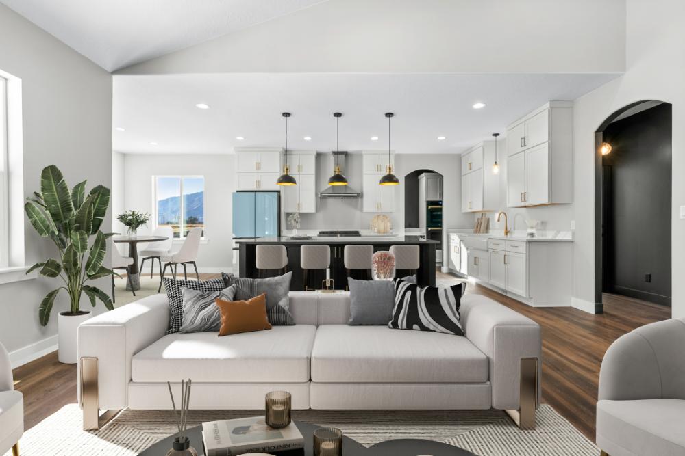 The Cherry family room