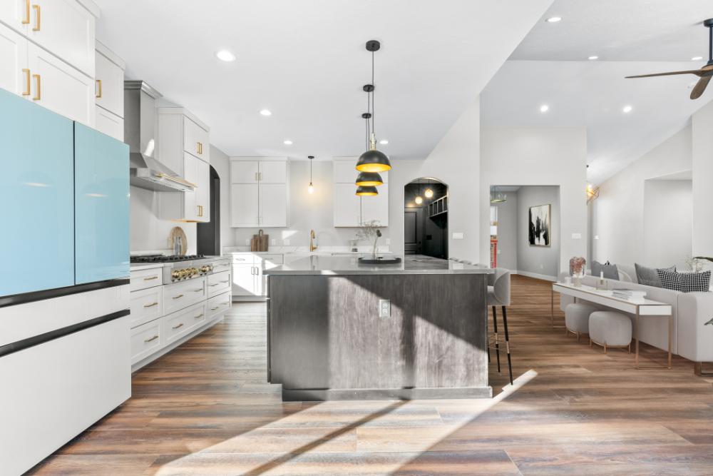 The Cherry main kitchen. full bleed editorial hero