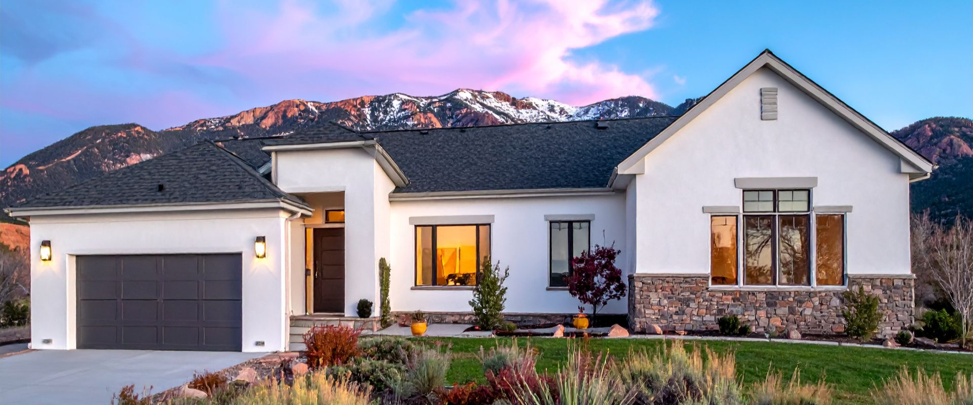 A young family at home in Eagle Mountain